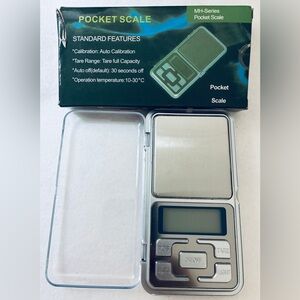 Pocket Scale with Silver Finish